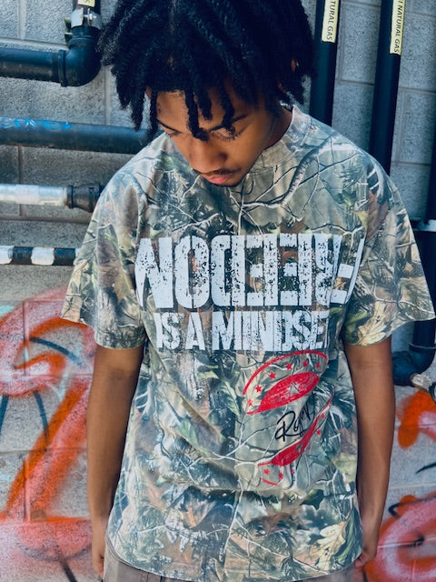 Freedom is a Mindset Camo T-Shirt